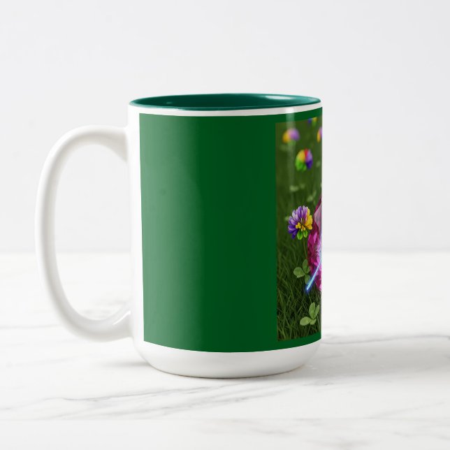 Taza Bicolor Whisper Feather Mug (Izquierda)