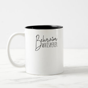 Taza Bicolor Whisperer de comportamiento