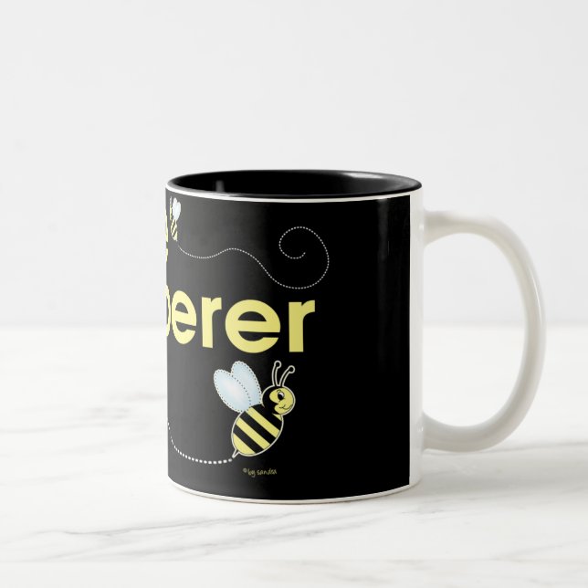 Taza Bicolor Whisperer de la abeja (Derecha)