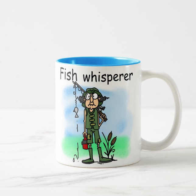 Taza Bicolor Whisperer de los pescados (Derecha)