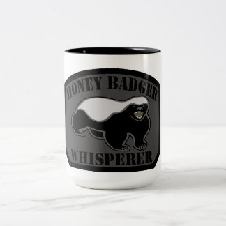 Taza Bicolor Whisperer del tejón de miel
