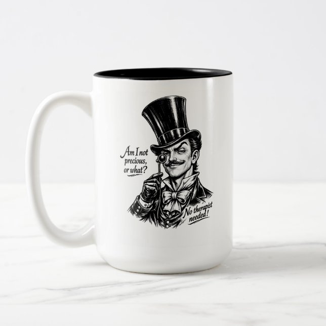 Taza Bicolor Who's precious?! Oh yes—you know! (Izquierda)