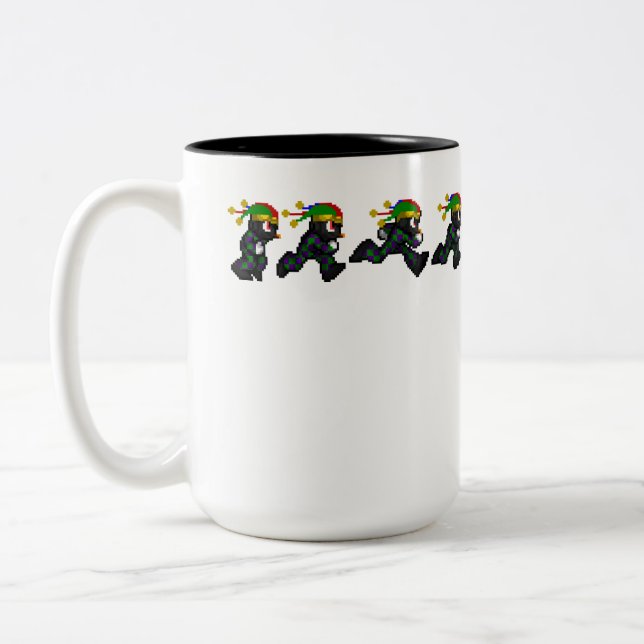 Taza Bicolor WHP Jester Coffee Mug (Izquierda)