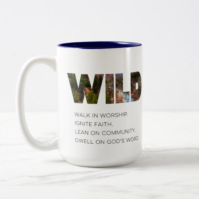 Taza Bicolor WILD Zion Coffee Mug (Izquierda)