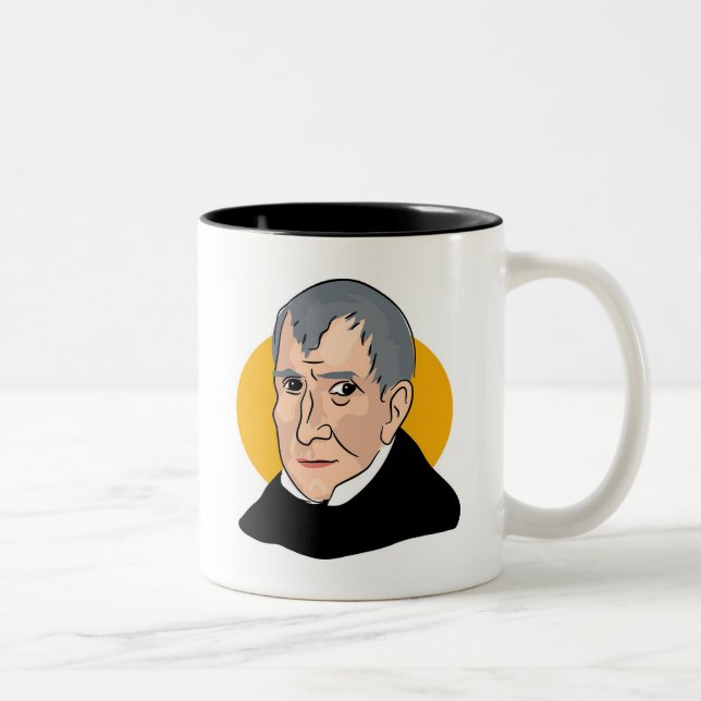 Taza Bicolor William Henry Harrison (Derecha)
