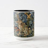 William Morris Forest Rabbit Floral Art Nouveau