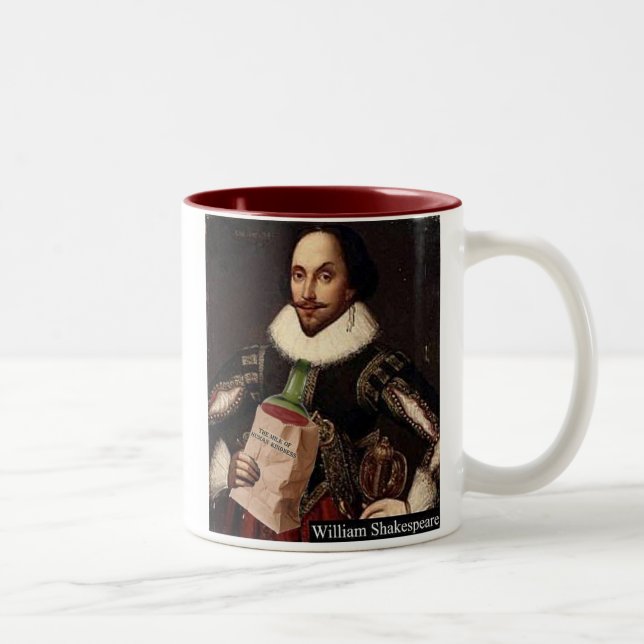 Taza Bicolor William Shakespeare (Derecha)