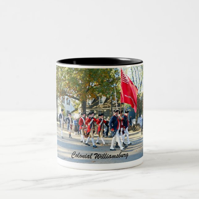 Taza Bicolor Williamsburg colonial (Centro)