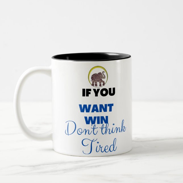 Taza Bicolor Win Mugs (Izquierda)