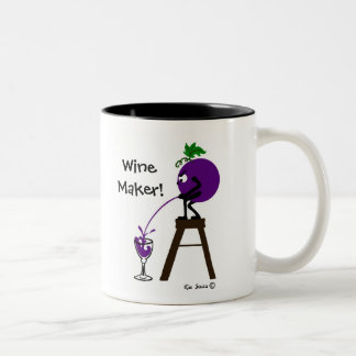 Taza Bicolor ¡Wine Maker!-Taza