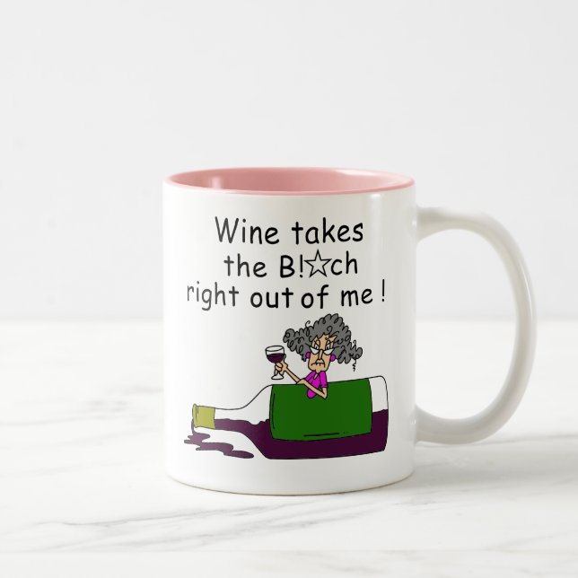 Taza Bicolor Wine se funde conmigo (Derecha)
