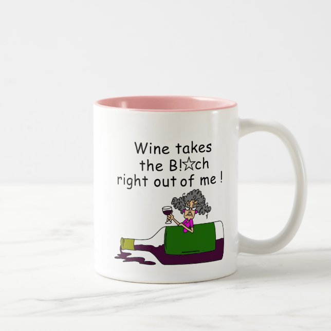 Taza Bicolor Wine se funde conmigo (Derecha)