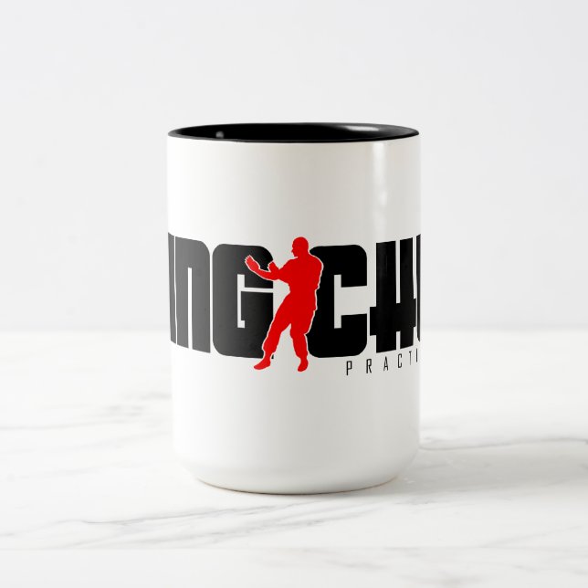 Taza Bicolor Wing Chun Practiderer (Centro)