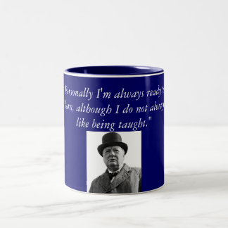 Taza Bicolor Winston Churchill