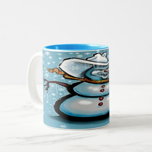 Taza Bicolor Winter Cowboy (Anverso izquierdo)