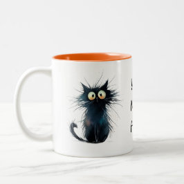Taza Bicolor Wired Whiskers Mug – For Those Early Mornings