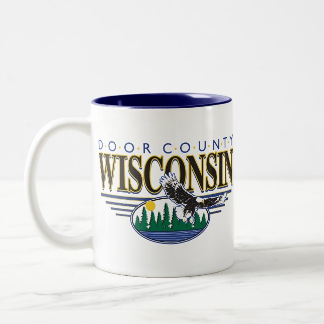 TAZA BICOLOR WISCONSIN-SCENE- (Izquierda)