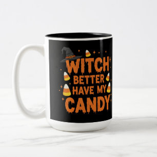 Taza Bicolor Witch Candy Tee