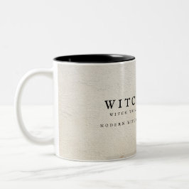 Taza Bicolor Witch Hunt Podcast Mug
