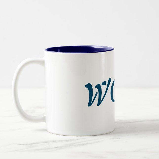 Taza Bicolor WOKE coffee mug (Izquierda)