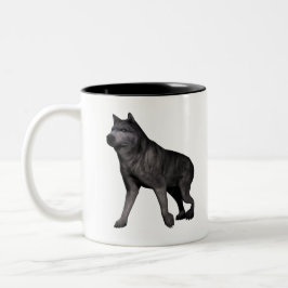 Taza Bicolor Wolf