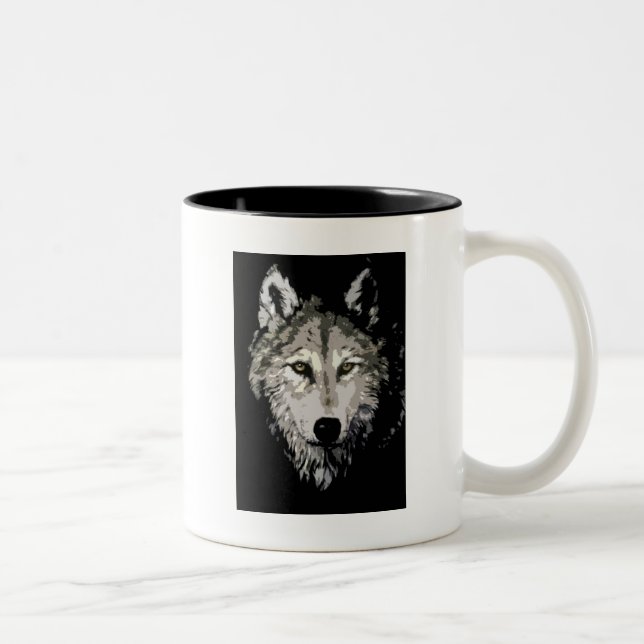 Taza Bicolor Wolf (Derecha)