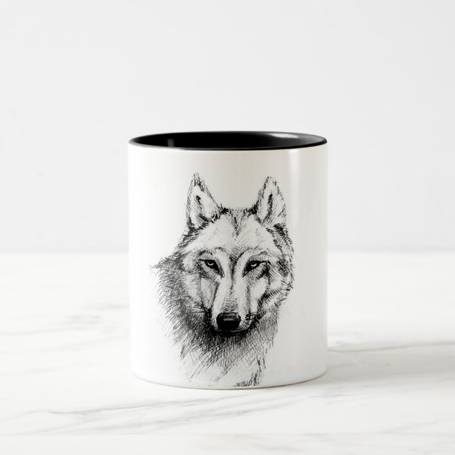Taza Bicolor Wolf  (Centro)