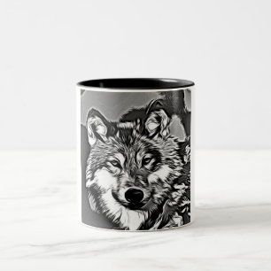 Taza Bicolor Wolf 2014-0802