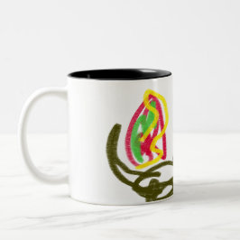 Taza Bicolor Wolf happy Autumn