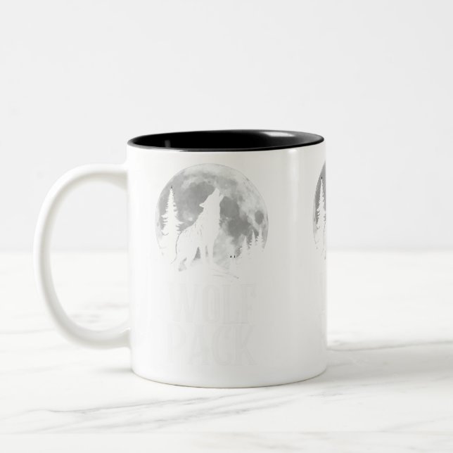 Taza Bicolor Wolf Pack (Izquierda)