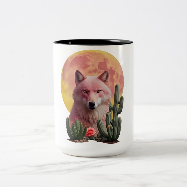 Taza Bicolor Wolf Six: (Centro)