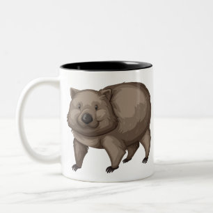 Taza Bicolor Wombat