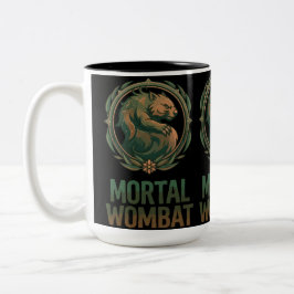 Taza Bicolor Wombat Mortal