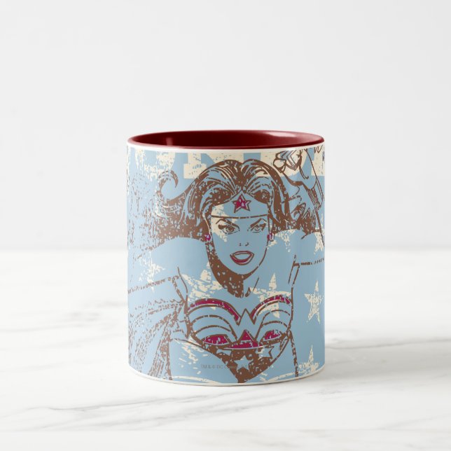 Taza Bicolor Wonder Woman Pow (Centro)