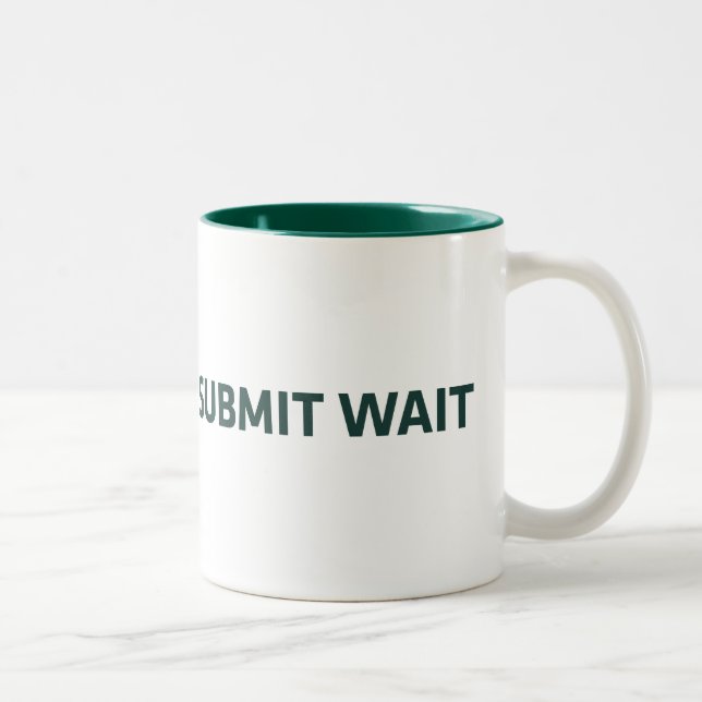 Taza Bicolor WorkWriteSubmitWait (Derecha)
