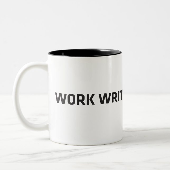 Taza Bicolor WorkWriteSubmitWait (Izquierda)
