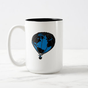 Taza Bicolor World Travel Mug