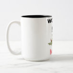 Taza Bicolor World's Best Mom black<br><div class="desc">World's Best Mom black design. This is a short sentimental quote which is great as a gift for Mother's day. Also suitable as a general mother gift for Birthday,  Christmas or Valentine's Day.</div>