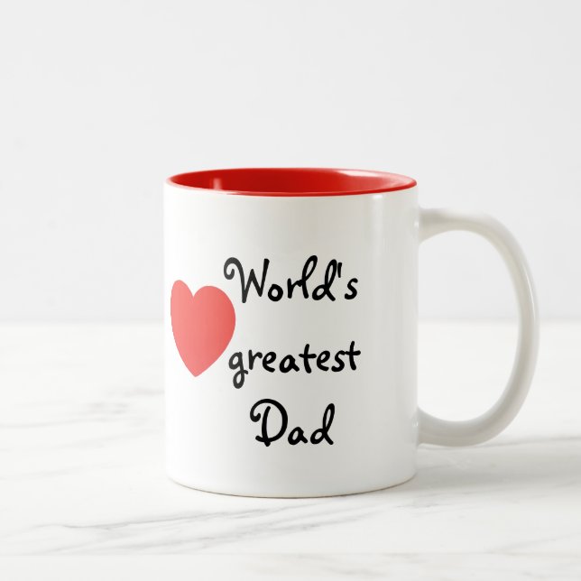 Taza Bicolor World's greatest Dad (Derecha)