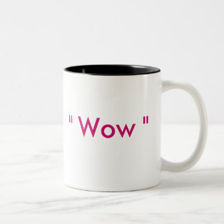 Taza Bicolor "Wow "