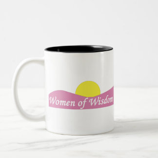Taza Bicolor WOW! Logo Mujeres sabias