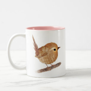 Taza Bicolor Wren Bird 