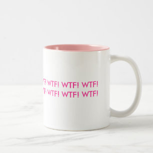 Taza Bicolor ¡WTF! ¡WTF! ¡Taza!