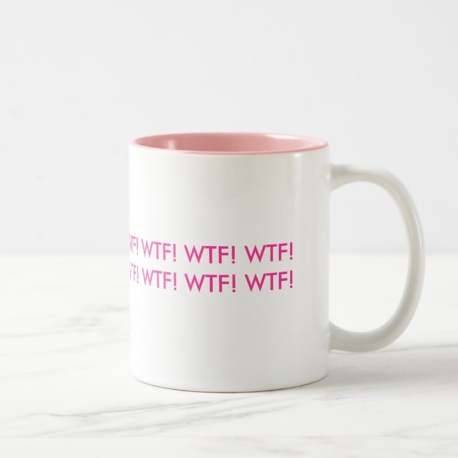 Taza Bicolor ¡WTF! ¡WTF! ¡Taza! (Derecha)