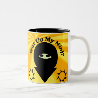 Taza Bicolor ¿Wut encima de mi Ninj?