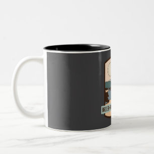 Taza Bicolor � Wyoming del Bosque Nacional Bridger-Teton