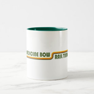 Taza Bicolor Wyoming en el carril de Bow para medicamentos
