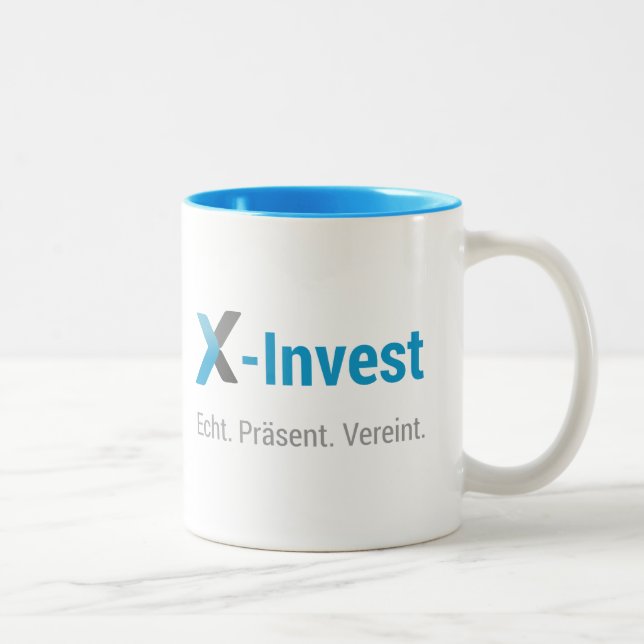 Taza Bicolor X-Invest (Derecha)