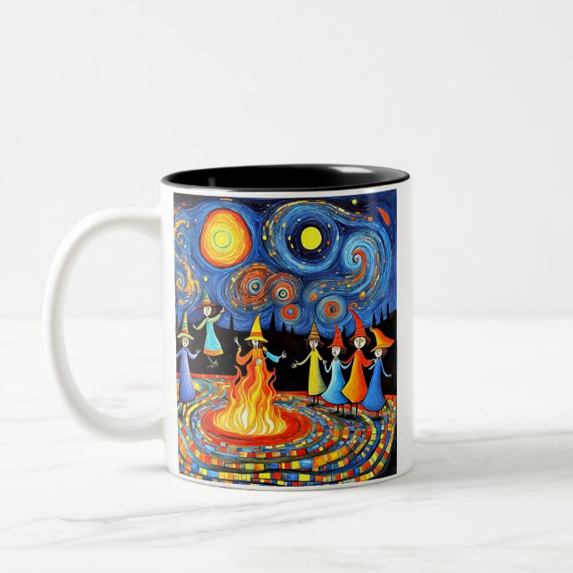 Taza Bicolor Y las brujas bailaron (Izquierda)