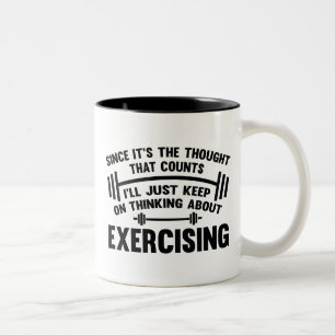 Taza Bicolor Ya que es el pensamiento lo que cuenta